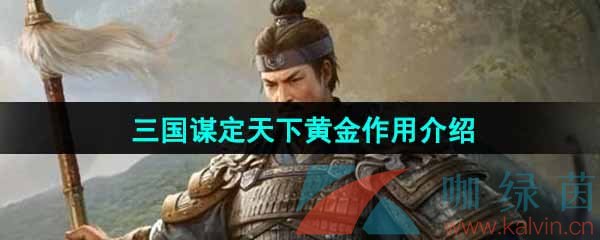 三国谋定天下黄金有什么用-黄金作用介绍