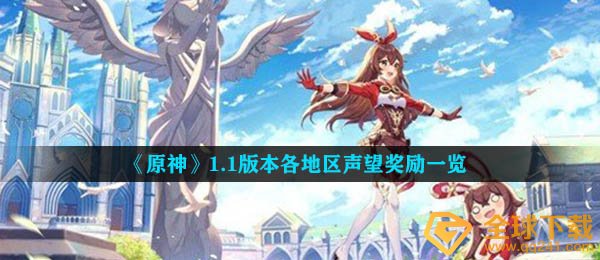 原神1.1版本各地区声望奖励是什么-1.1版本各地区声望奖励一览